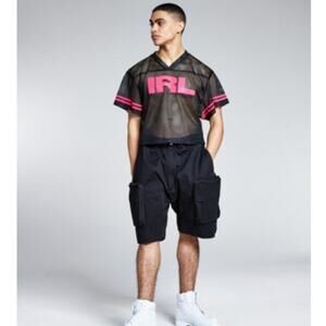 5:31 by Jerome LaMaar for And Now This Men's V-Neck Mesh Jersey Size XXL